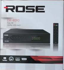 ROSE DR-8090 Full HD Kasalı Dijital Uydu Alıcısı (Scart + HDMI)