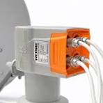 Rose RG-400 Quad LNB Full HD 4K Uyumlu 4'lü Çıkışlı LNB (0.1 dB)