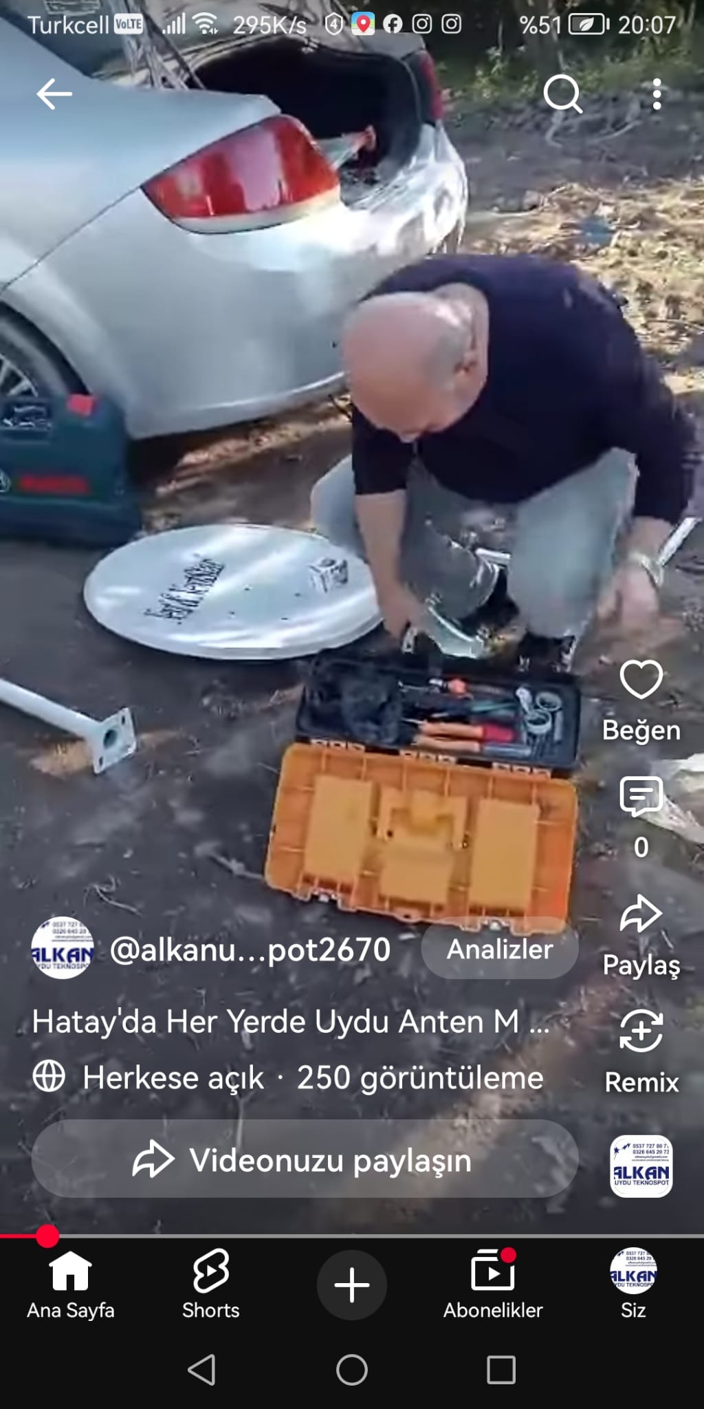 Hatay Uydu Servisi: Alkan Oğuz ile Nerede Olursanız Olun, Anteninizi Kurarız!
